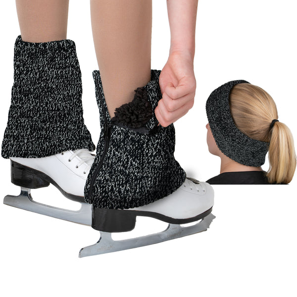 CRS Cross Leg Warmers and Headband Set
