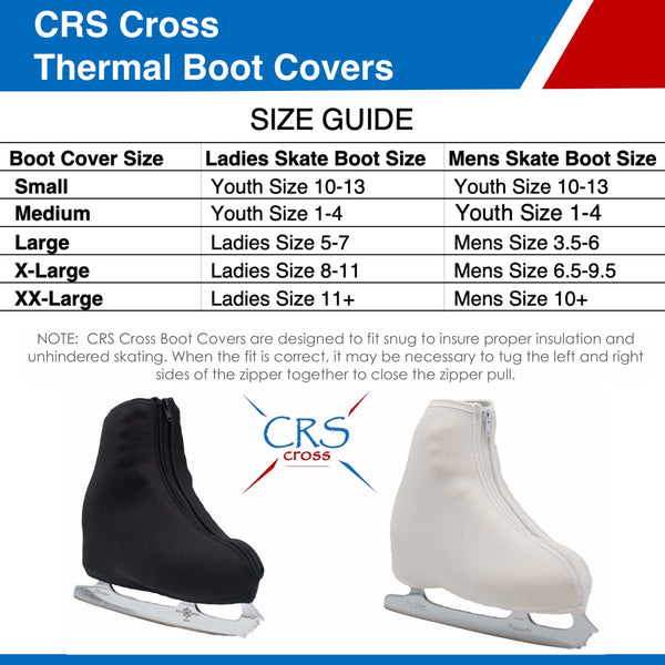 CRS Cross Thermal Skate Boot Covers - Insulated Warm Skate Covers