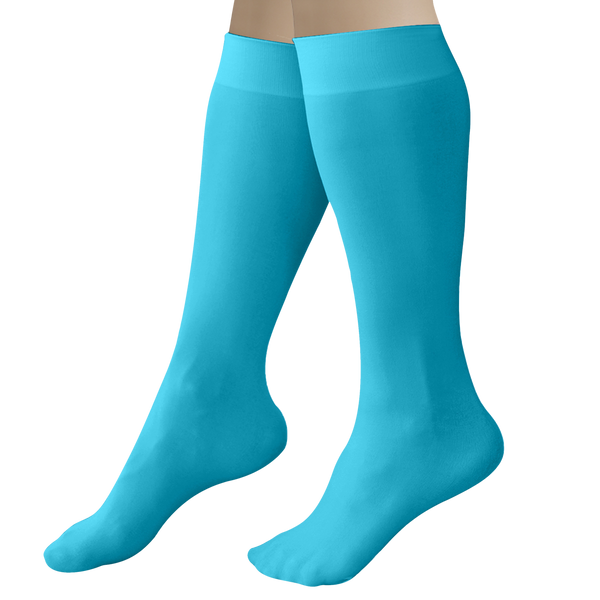 CRS Cross Figure Skate Socks (2 Pair) - Knee High Tights For Skating