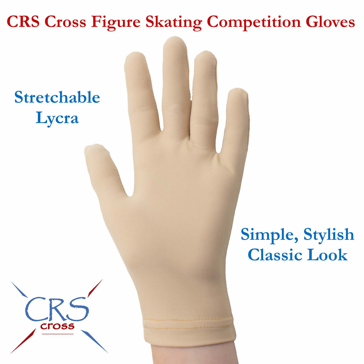 CRS Cross Figure Skating Competition Gloves