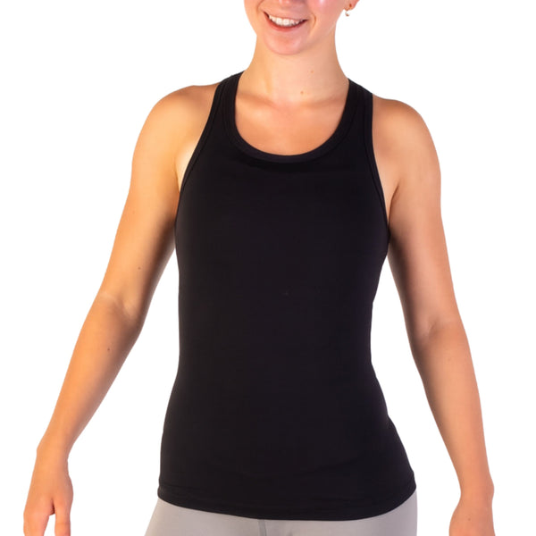 CRS Cross Ice Skating Tank Top. Racerback Full Length Athletic Shirt.