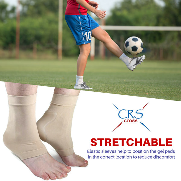 CRS Cross Achilles Heel Sleeve - Padded Compression Gel Sleeve