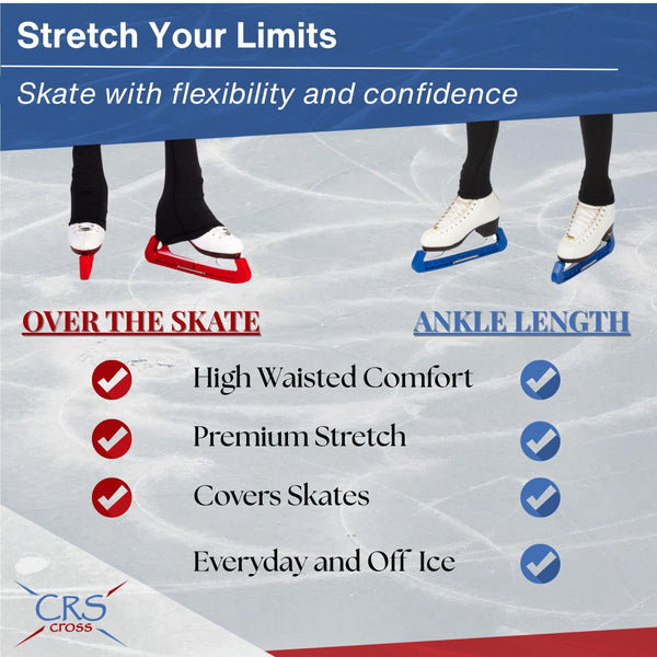 CRS Cross Ice Skating Ankle Length Leggings