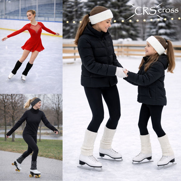 CRS Cross Leg Warmers and Headband Set