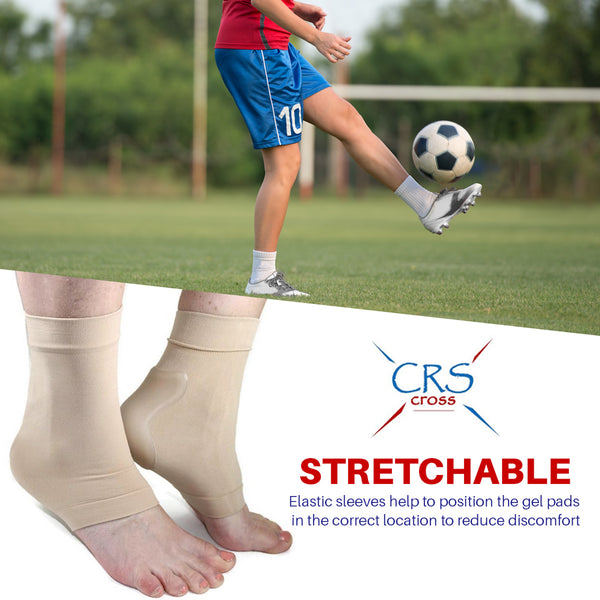 CRS Cross Achilles Heel Sleeve - Padded Compression Gel Sleeve