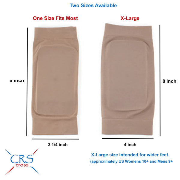 CRS Cross Boot Bumper Gel Pad Sleeve - Protection of Achilles Tendon & Lace Bite