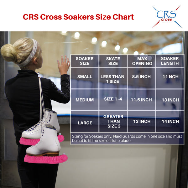 CRS Cross Skate Guards, Soakers & Towel Gift Set